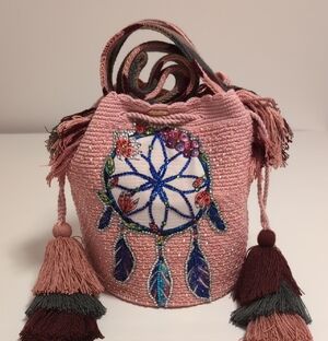 Wayuu Bag Large/ Bohemian ,& Versatile Style